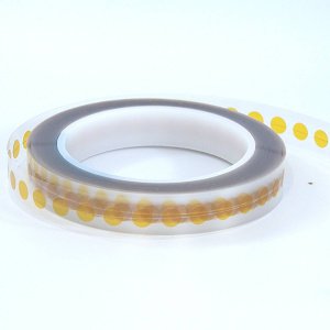 8mm Circular Die Cut Polyimide Electrical Insulation/Masking Tape