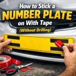 number plate tape featured compressed