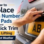 how to re stick trim in heat compressed