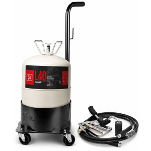 Deluxe Spray Adhesive Starter Kit - 17.5KG TensorGrip L40 Pot | 12FT Hose & Spray Glue Gun with Pressure Roller
