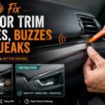 how to fix interior trim rattles compressed