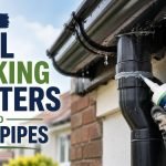 how to seal leaking gutters and downpipes compressed